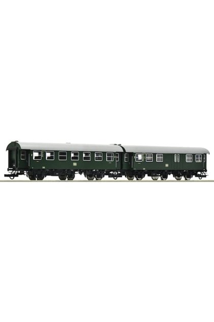 Set de 2 vagoane de tren local, DB, Roco, H0, 6200039