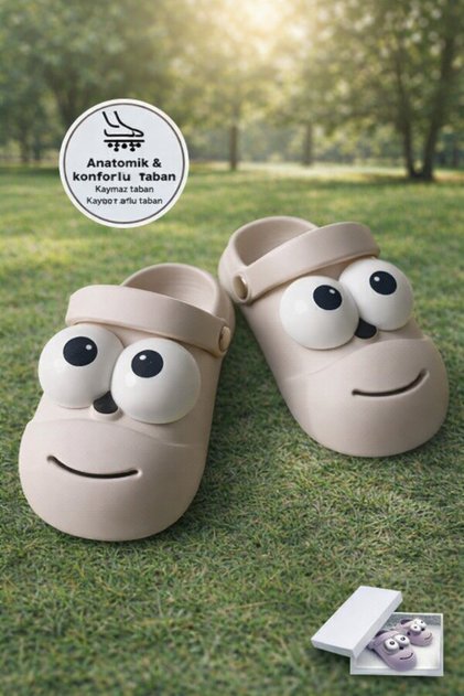 Children's Sandals with Dog Figure Silent Sole Comfortable and Stylish Design for Girls
