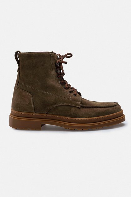Ръчно изработени обувки от естествена кожа с връзки в стил Ridge Lace-Up Hiker