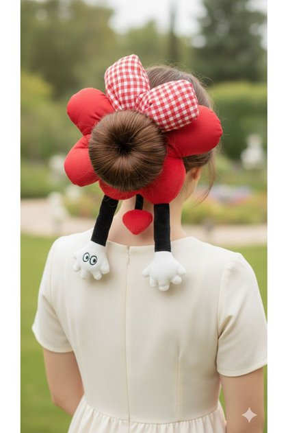 Fluffy New Style Model Children's Bun Hair Clip
