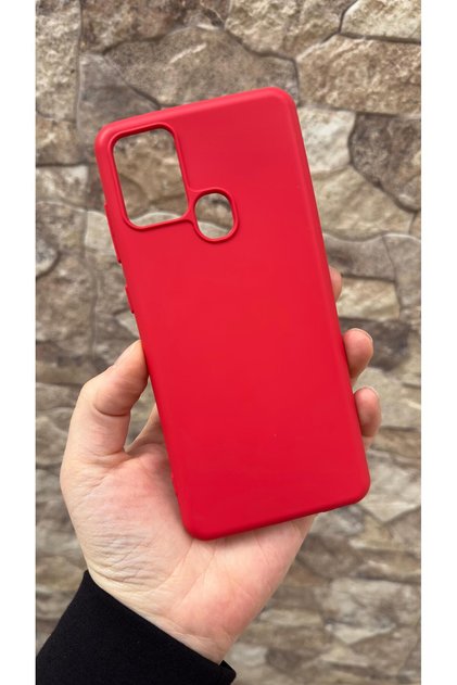 Samsung Galaxy A21S Compatible Silicone Shock-Absorbing Classic Protective Rubber Case