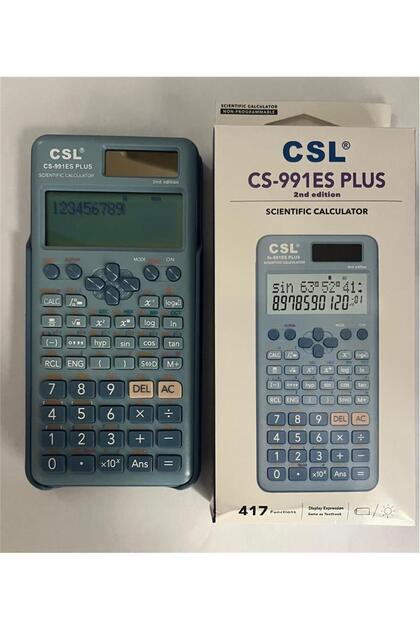 CS-991ES PLUS-BLUE Mavi Fonksiyonel Hesap Makinesi
