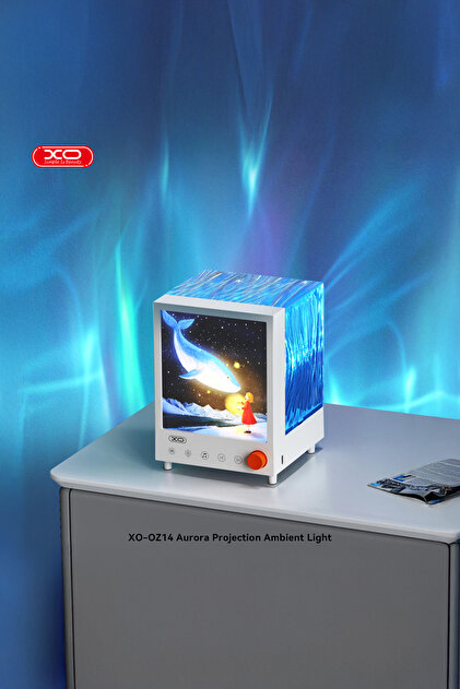 Xo -OZ14 Aurora 1200mAh Projeksiyon Ortam Aydınlatması Gece
