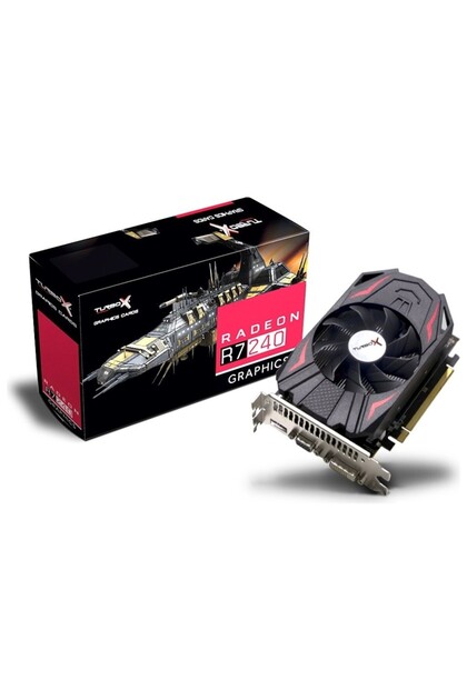Midcom 4GB GDDR5 128Bit R7 240 Amd Tek Fan Knight Zen Max Ekran