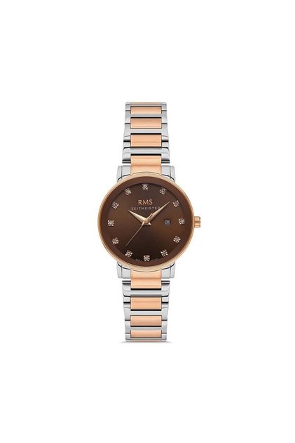 Rms Zeitmeister Rms.1.Ag1501.02 Women's Wristwatch with Calendar