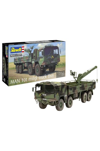 Vehicul militar Man 10 T Milgl 8 x 8 Truck Rev 03367