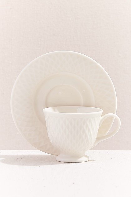 Eclat porcelain espresso cup cream