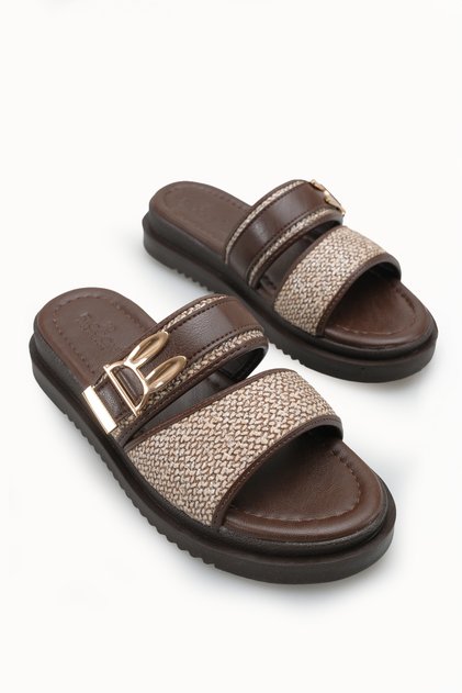 Luna Aria Women's Slippers 00120427 Brown