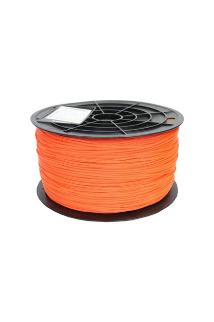 Turuncu Renkli İskota Halat İp 3 Mm 10 Metre Yelken Mandar Halatı