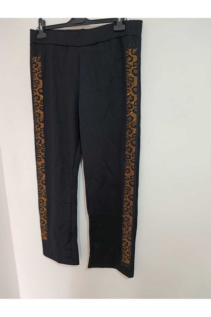 1. Quality, Evening Dress Style, Shimmering, Mid-High Waist, Lycra Pants