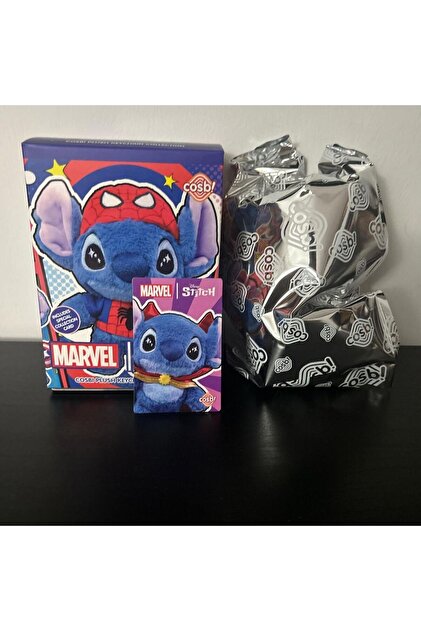 ZİVENTA Marvel x Stitch Cosbi Anahtarlık Askılı Peluş Oyuncak