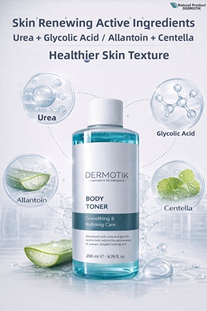 Body Tonic 200 ml – Firming and Revitalizing Anti-Cellulite Tonic with Urea + Glycolic Acid