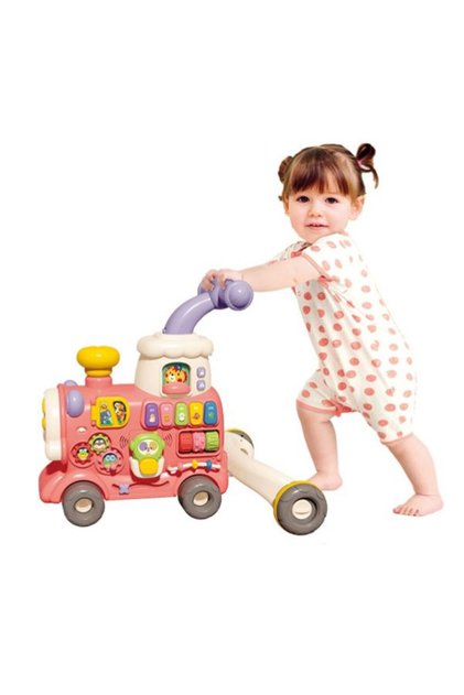 3 in 1 Multifunctional Baby Walker, Push Walker & Educational Activity Toy