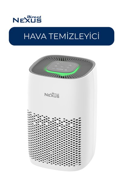 Air Purifier Hava Temizleyici | UV + İyonizer, 4 Katman Filtre