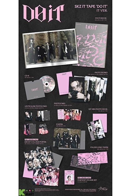 Kpop Dünyasi Stray Kids - SKZ IT TAPE 'DO IT' (IT VER.) - Fiyatı