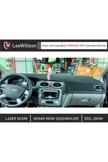 2005-2011 Modellerine Uygun Ford Focus 2 Torpido Koruma Halısı Örtüsü