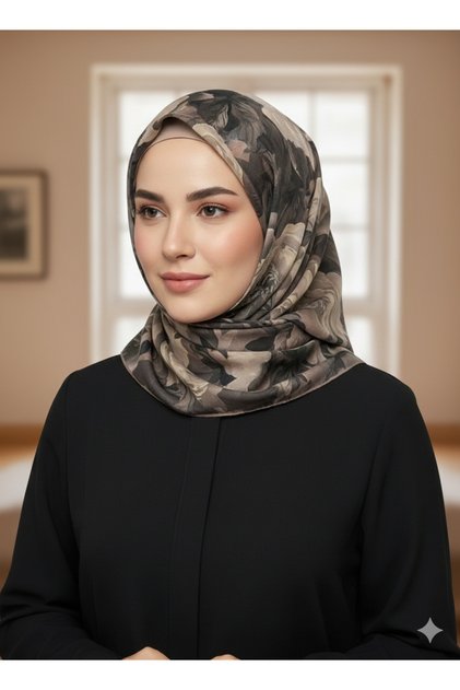 SOFT PAMUKLU DESENLİ EŞARP