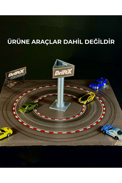Dimmy Gifts Drift X Kişiselleştirilebilir Model Araç Drift Pisti 1
