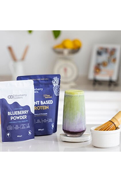 Blueberry sisters Yabanmersini, Ananaslı Bitkisel Protein 250 gr