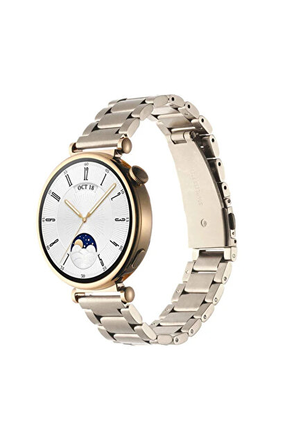 Fibaks Huawei Watch GT4 41mm Paslanmaz Çelik Stainless Steel