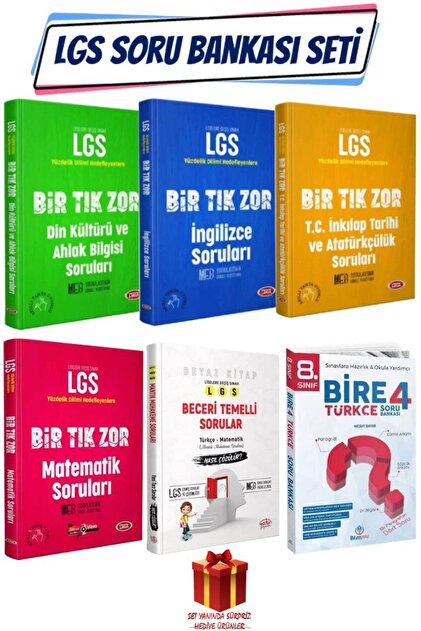 Data Yayınları Data Yayınları 8. Sınıf LGS Bir Tık Zor Soru
