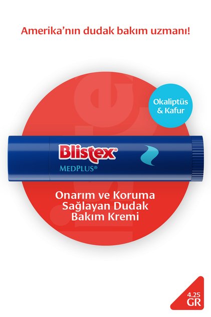 Medplus Stick - Kuruyan Ve Çatlayan Dudaklar Için Yoğun Bakım Dudak Kremi