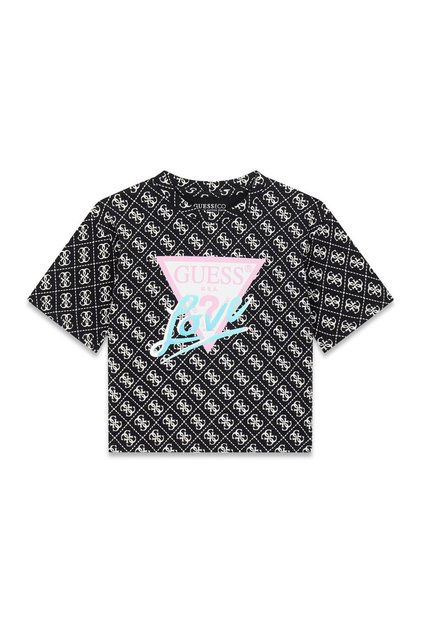 Tricou negru pentru fete