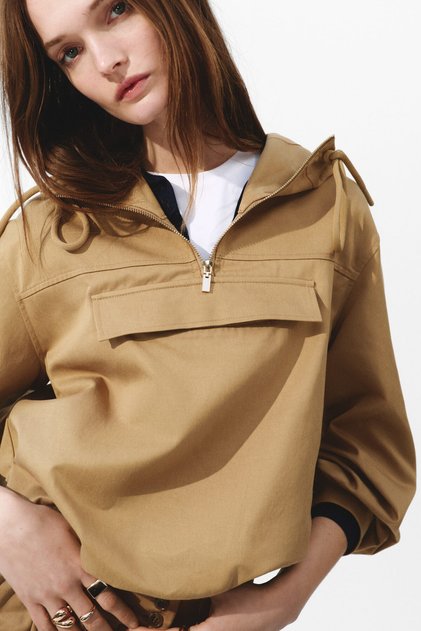 Gabardin Popover Ceket