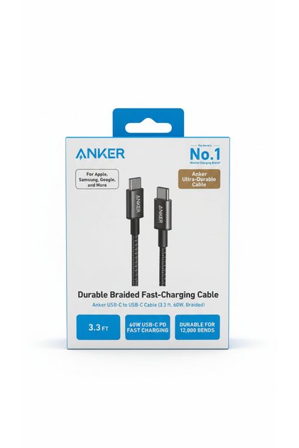 كابل شحن سريع USB-C بقوة 60 واط
