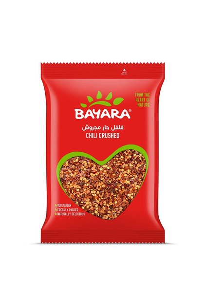 Crushed Chili Coarse Hot Pizza Red Pepper Flakes Pouch (200g)