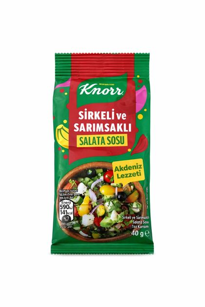 sirkeli ve sarımsaklı salata sosu