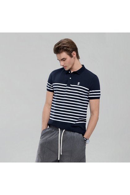 Men's Strip Polo