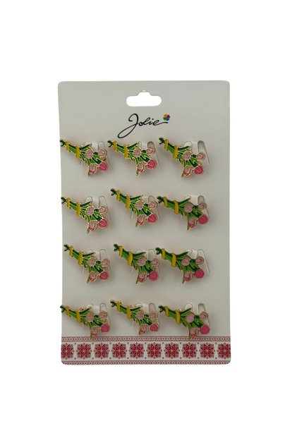 Set 12 Brose Martisor Buchet de Lalele