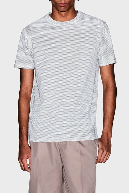 Pamuk Regular Fit Logolu Bisiklet Yaka T Shirt Erkek T SHİRT XM002511 AF10356 F1168