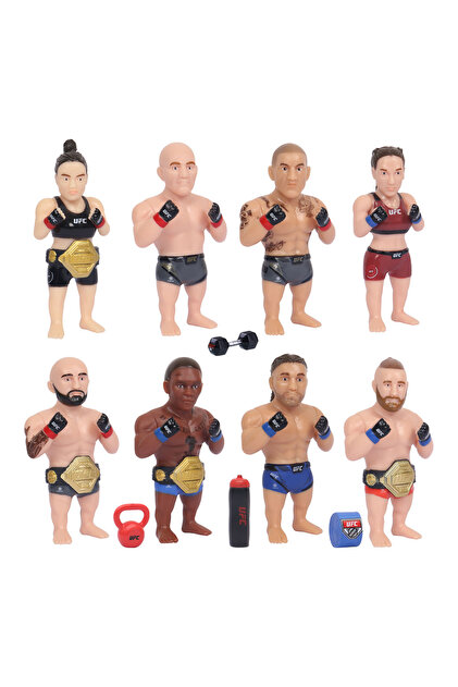 NECO TOYS UFC Kafes Dövüşçüleri 8'li Koleksiyon Figür Seti