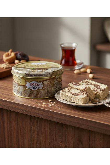 Kakaolu Tahin Helvası Teneke Kutu (830 G)