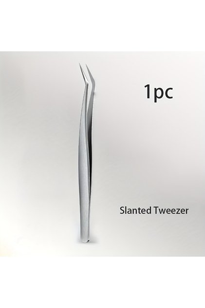 1pcs-B Stainless Steel Precision Pointed Tweezers, Beauty Makeup Eyebrow Pliers, Hair Removal , Accu