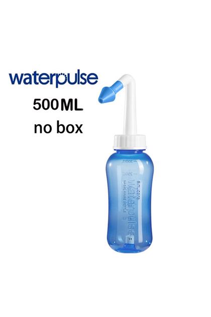 no box blue 500ml 300/500ML Nasal irrigator Waterpulse Neti Pot Nasal Wash Cleaner Bottle Nose Prote