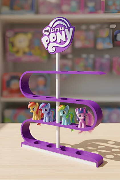 SeaSun Design My Little Pony Flipperz Standı - 16 Slotlu
