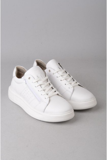 Seç 439 Genuine Leather Casual Men's Shoes White