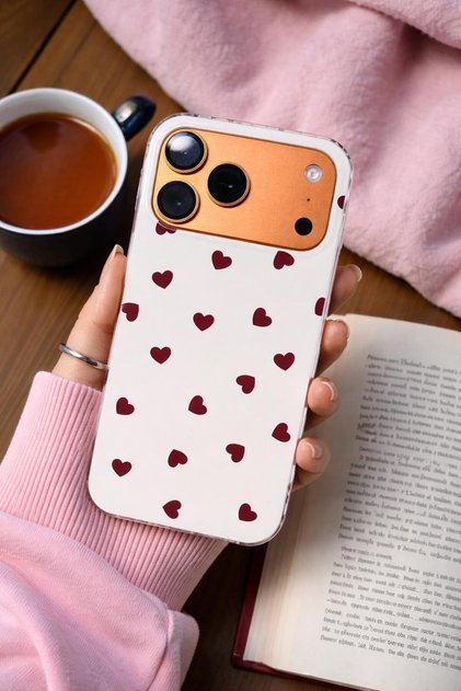 PHONE 17 PRO UYUMLU LOVE KAPAK