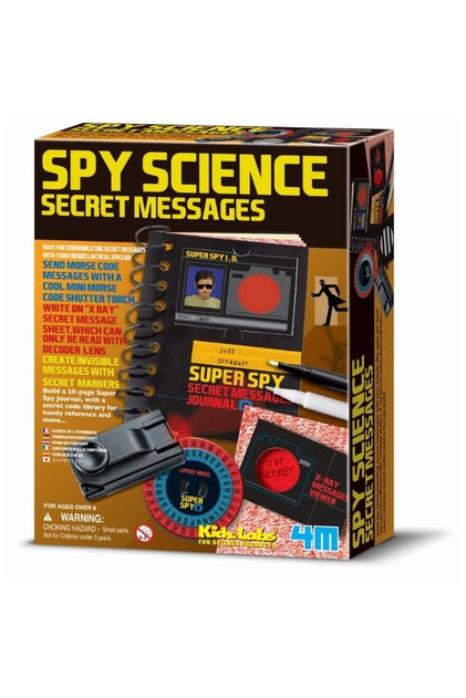 Set educativ STEM - Stiinta Spionului, KidzLabs