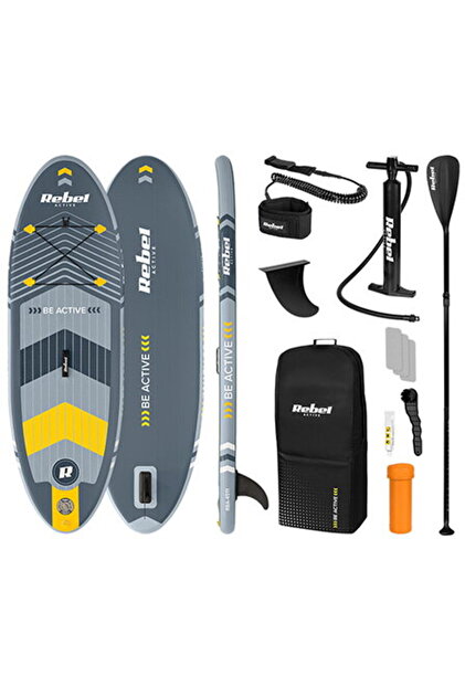 SET PLACĂ DE STAND UP PADDLE GONFLABILĂ 244X76X10 CM
