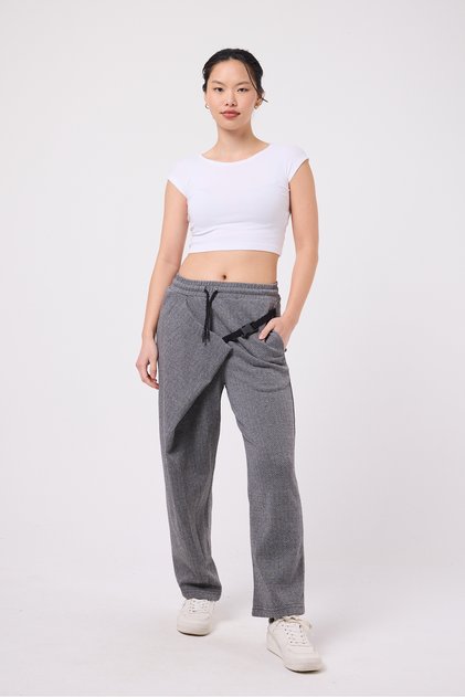 Women's Street Style Belted Baggy Pants