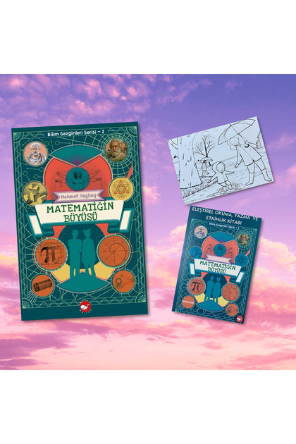 The Magic of Mathematics / Activity Book / Postcard Painting Gift