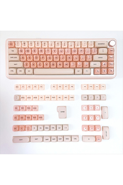 Foundation-boxed Foundation Crystal Keycaps Set HOA Profile Key Caps Custom DIY Gaming Mechanical Ke