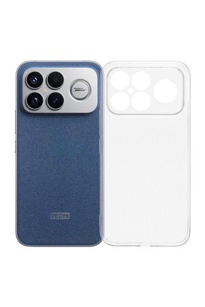 Poco F8 Ultra /Redmi K90 Pro Max Camera Protected Silicone Back Case