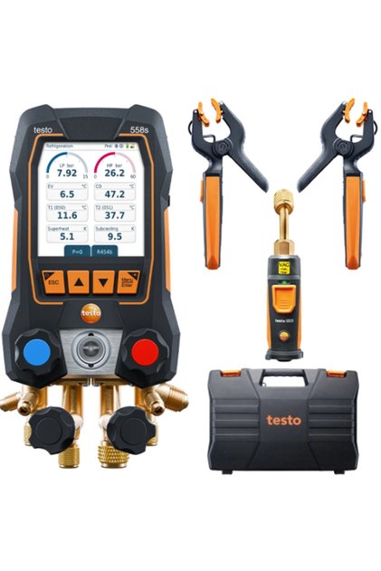 558S Dokunmatik Ekranlı Akıllı Manifold Vakum Seti