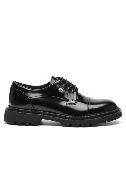 Men's Black Laced Classic Shoes