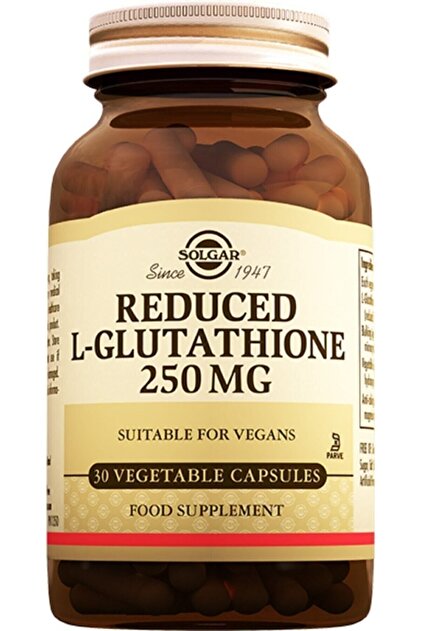 Solgar Reduced L Glutathione 250 Mg 30 Capsules (Reduced Glutathione) Skt:04-2024- Trendyol